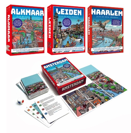 Kennisquiz voor gemeenten die inwoners, nieuwe bewoners en bezoekers spelenderwijs kennis laat maken met de stad.
